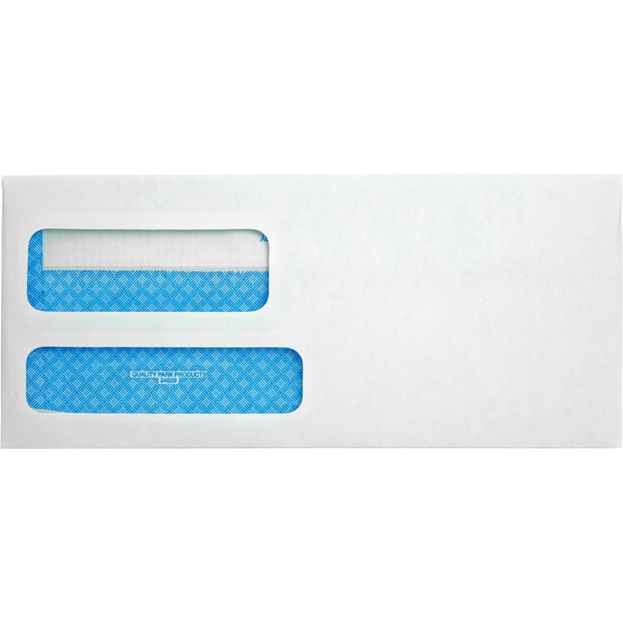 Quality Park No. 9 Double Window Security Tint Envelopes with Redi-Seal® Self-Seal - Image 3