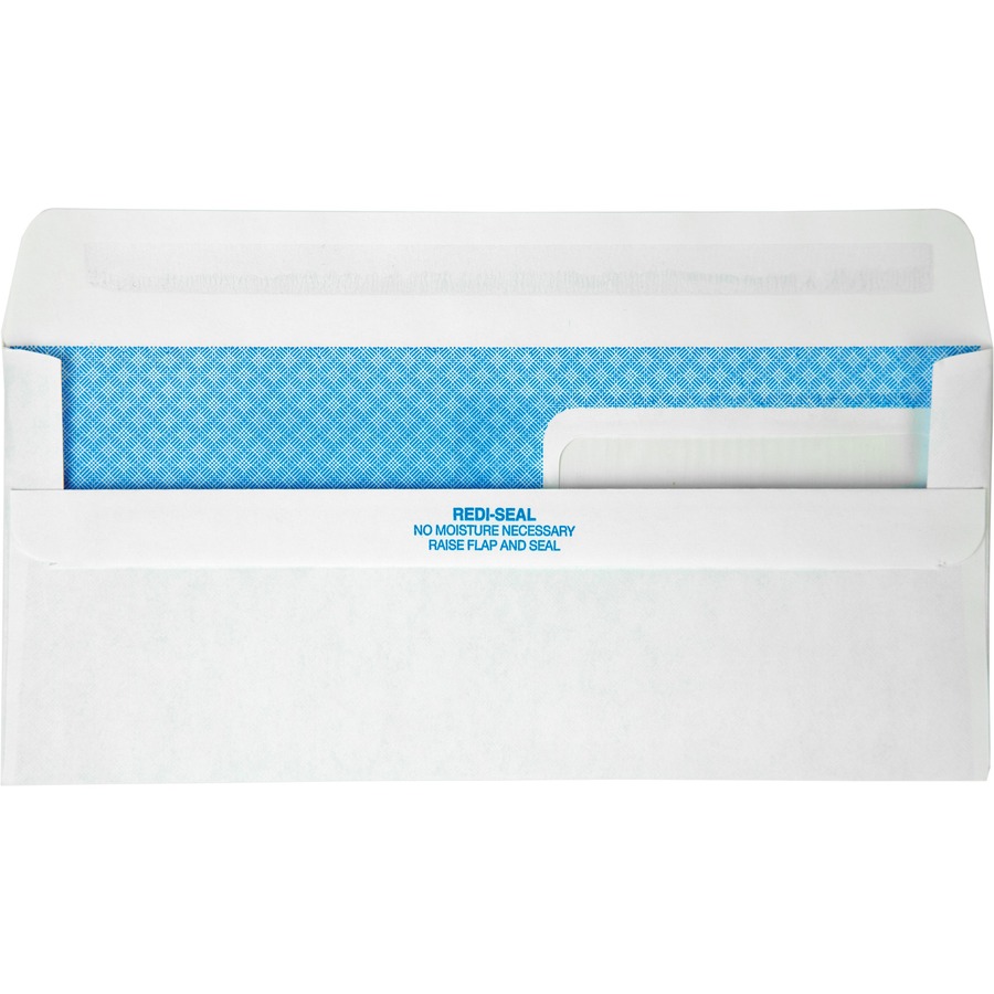 Quality Park No. 9 Double Window Security Tint Envelopes with Redi-Seal® Self-Seal - Image 4