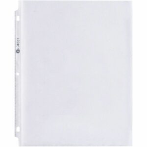 Business Source Top-Loading Poly Sheet Protectors