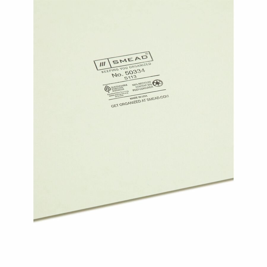 Smead Filing Guides with Blank Tab - Image 5