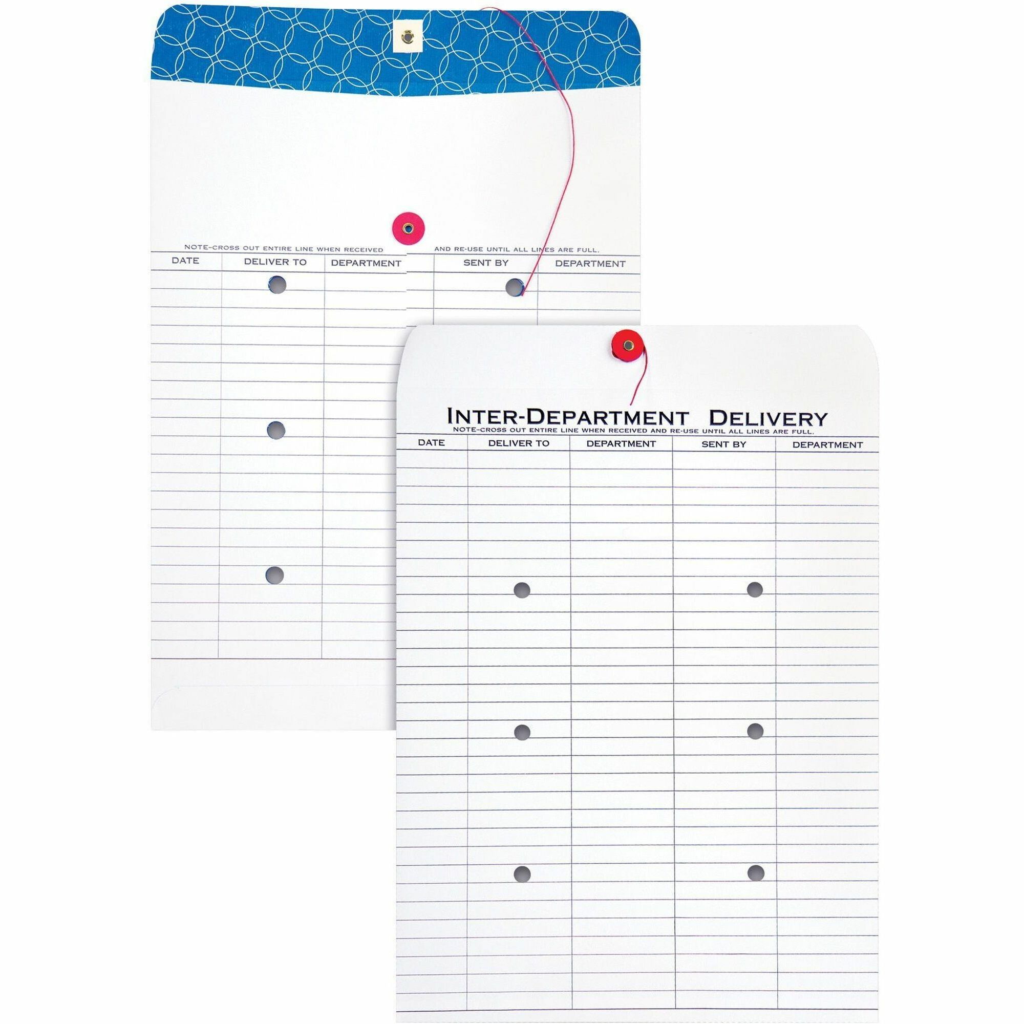 Quality Park 10 x 13 Treated Inter-Departmental Envelopes