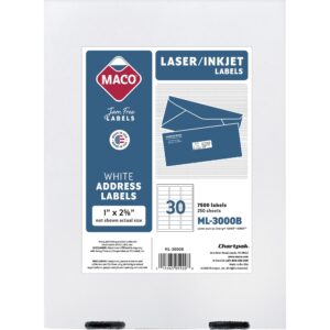 Maco Multipurpose Self-Adhesive Mailing Labels