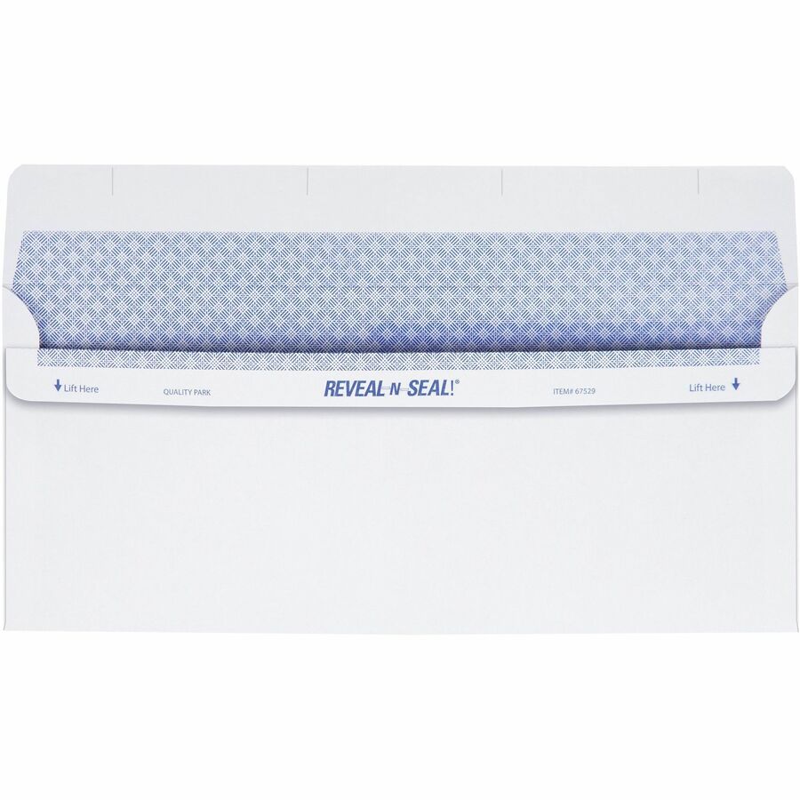 Quality Park No. 9 Double Window Envelopes with Tamper-Evident Seal - Image 4