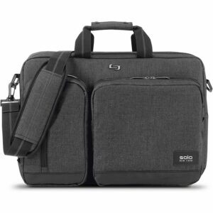 Solo Urban Carrying Case (Briefcase) for 15.6" iPad Notebook - Gray, Black