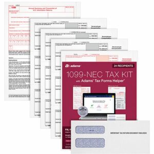 TOPS 5-part 1099-NEC Tax Forms