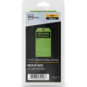 Avery® RETURN TO STOCK Preprinted Inventory Tags