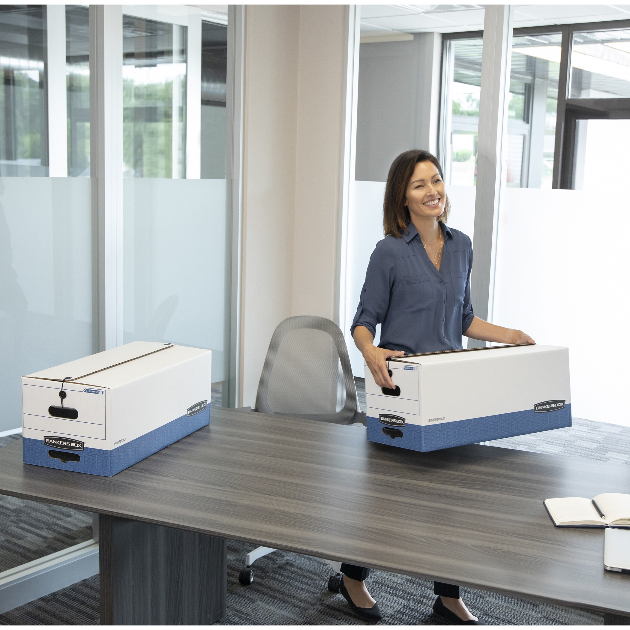 Bankers Box Liberty 24" Letter File Storage Boxes - Image 3