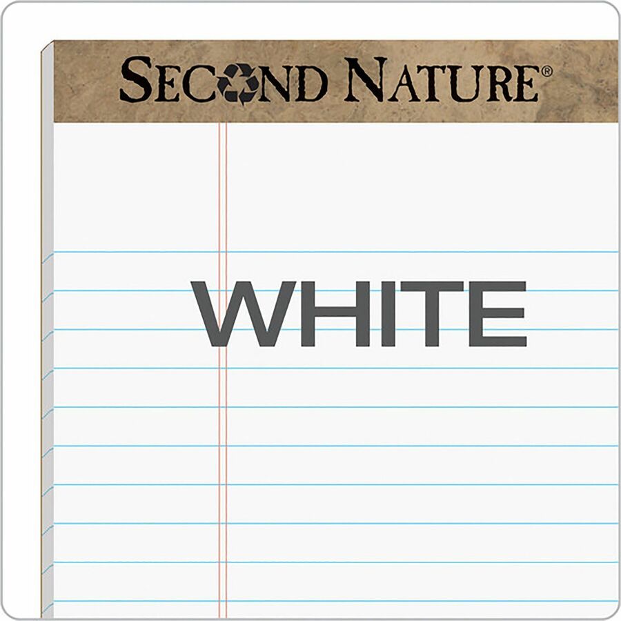 TOPS Second Nature Legal Rule Recycled Writing Pad - Image 3